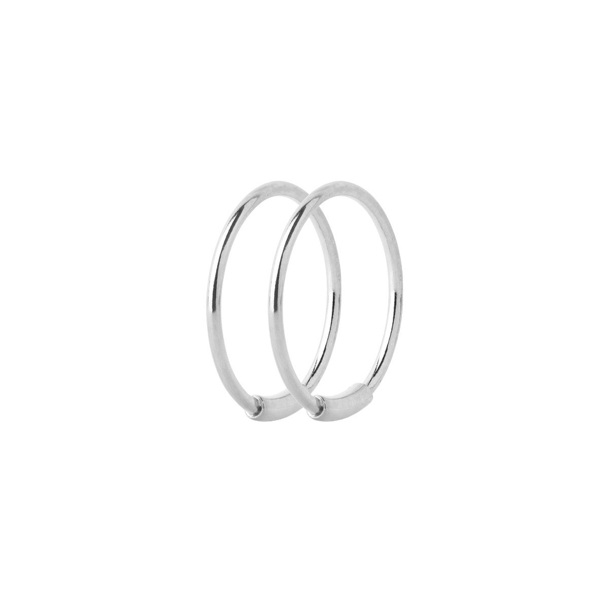 Maria Black Basic Hoop 12 øreringe - 100219
