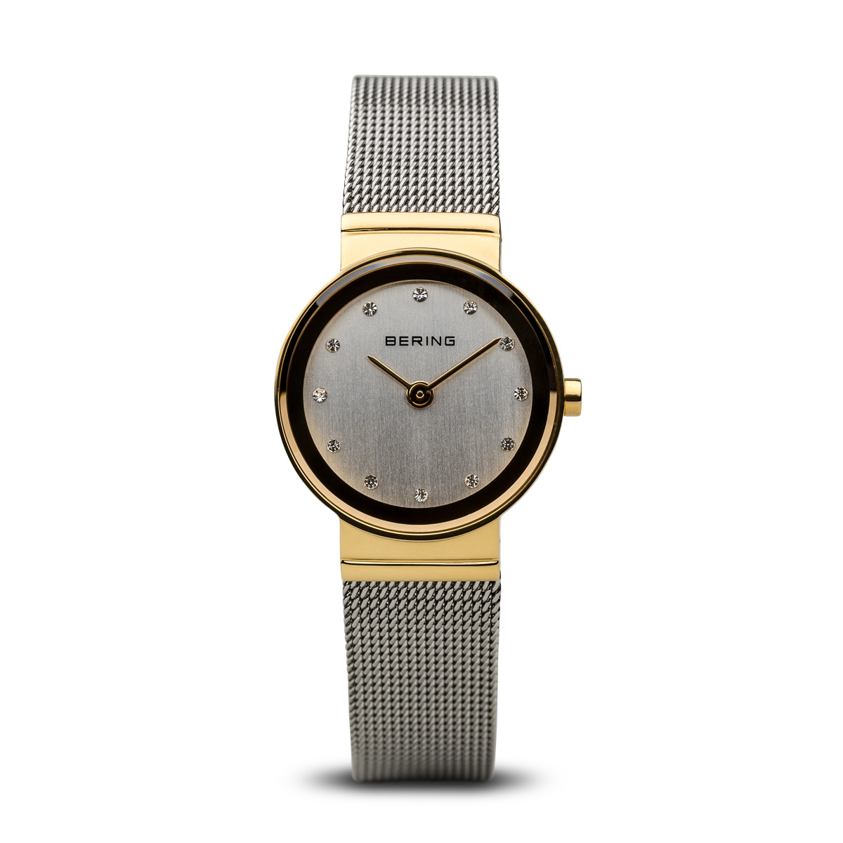 Bering Classic Dameur I Farven Guldsølv 10126-001