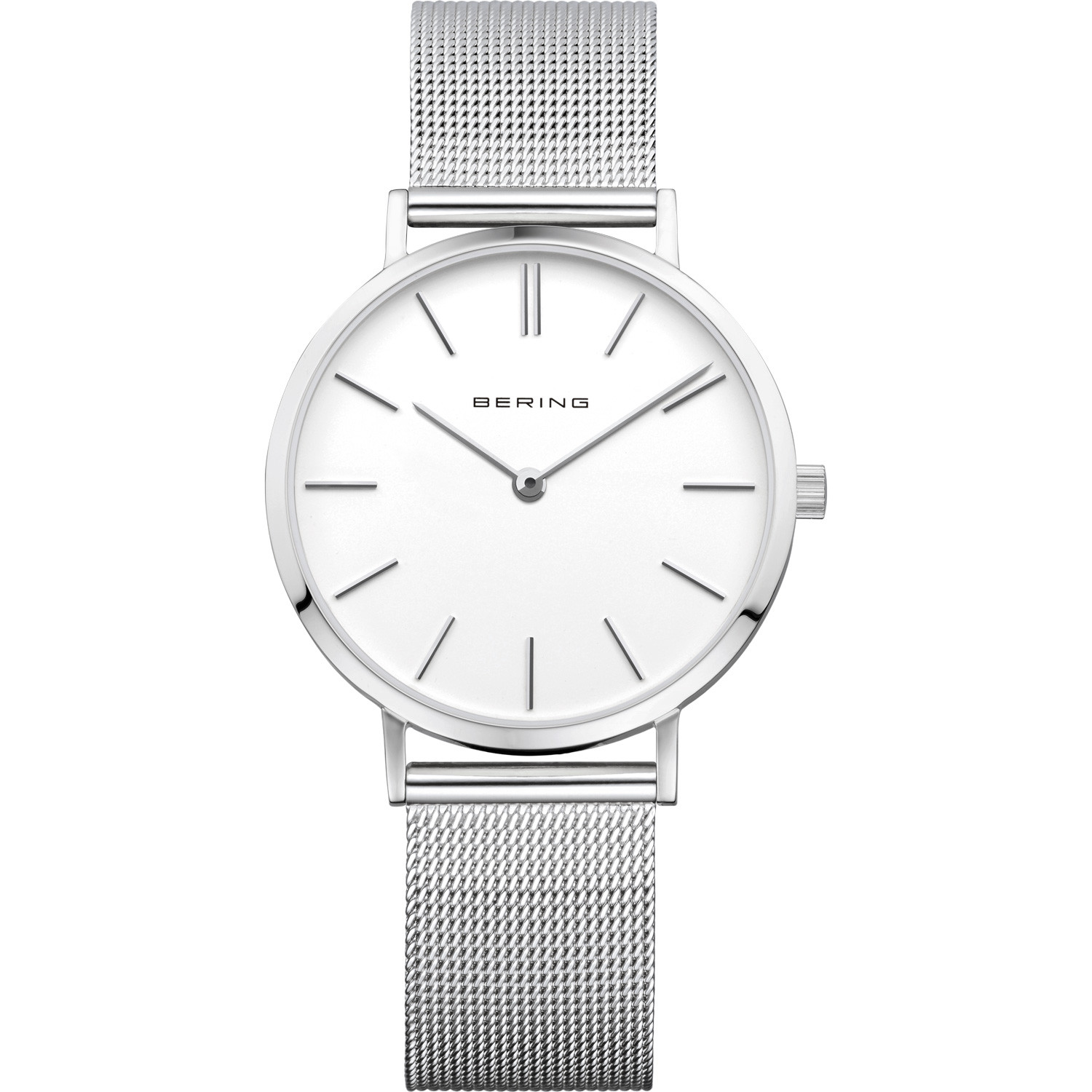 Bering Classic Dameur I Børstet Stål 14134-004