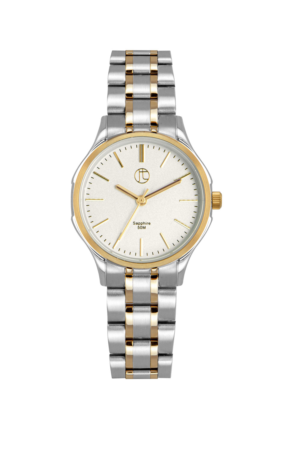 Jeweltime Bicolor Stål Dameur
