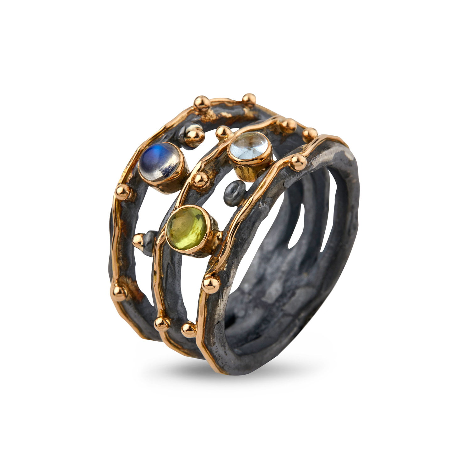 Ring Zeus Tribeca Bluegreen - 52