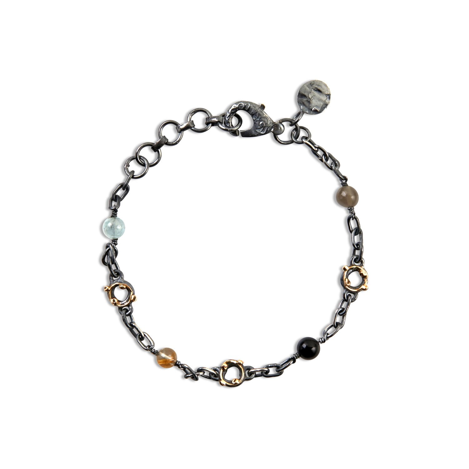 Chain Zeus Stones Mix Armbånd