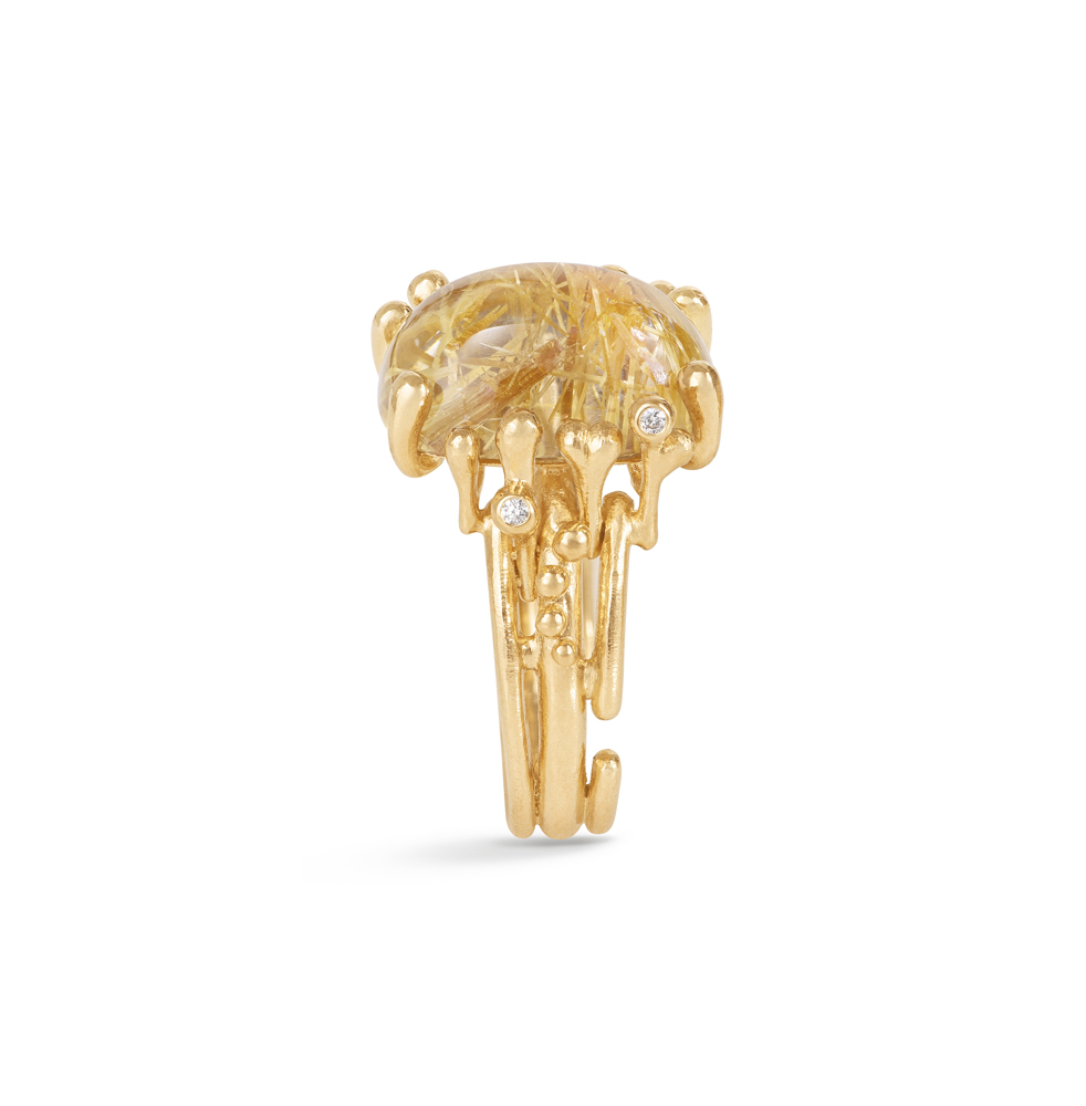 Ole Lynggaard 18 Kt Boho Ring - A2933-401 Rutil 56