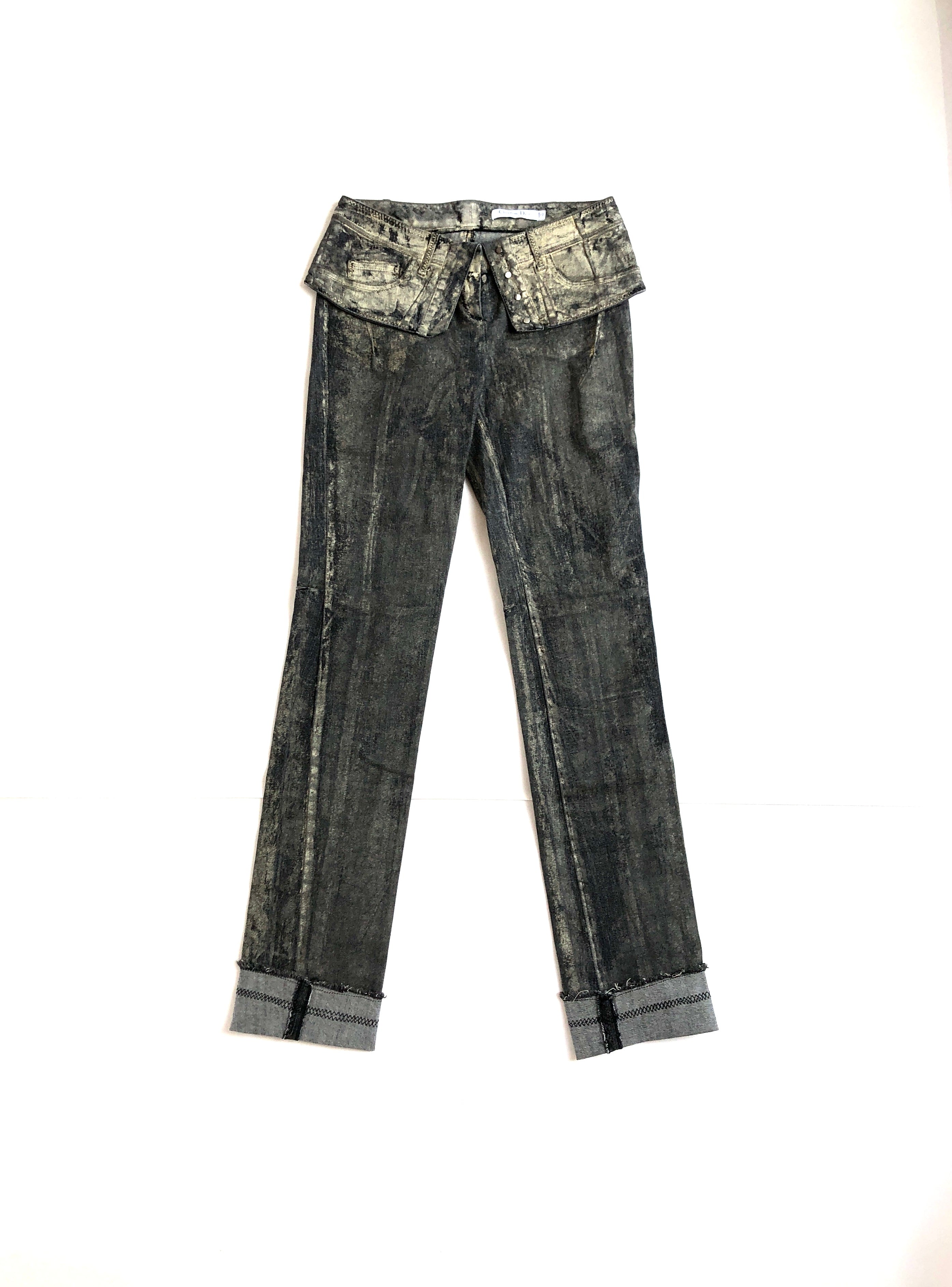 Christian Dior Wax Jeans Fw 2006
