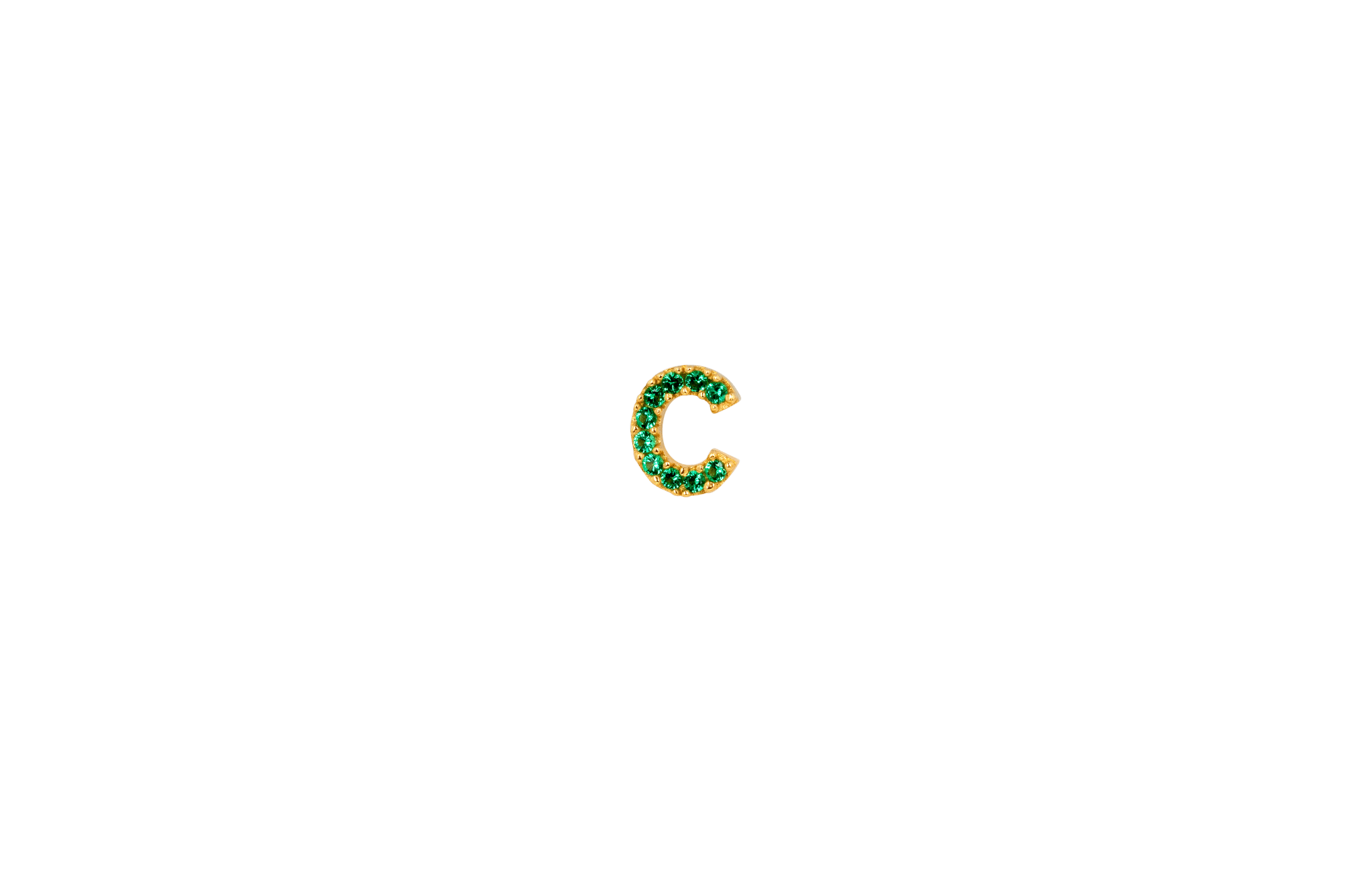 Ix C Green Earring
