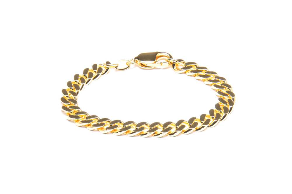 Ix Studios Chunky Curb Bracelet - Dmv0318gd Forgyldt 19 Cm