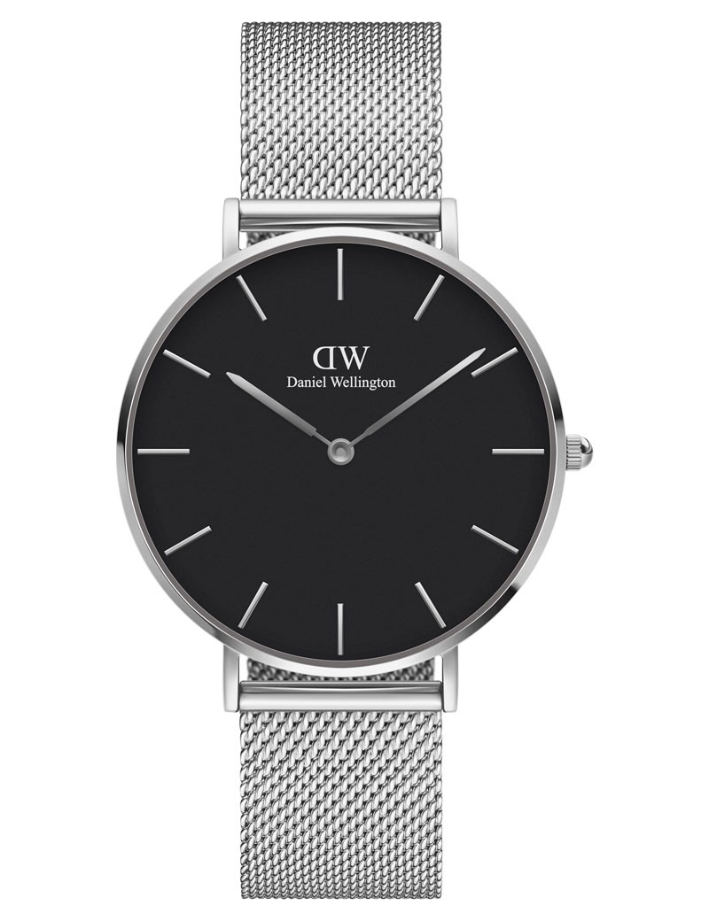 Daniel Wellington   Til Dame 36   Petite Sterling Black Adw00100304