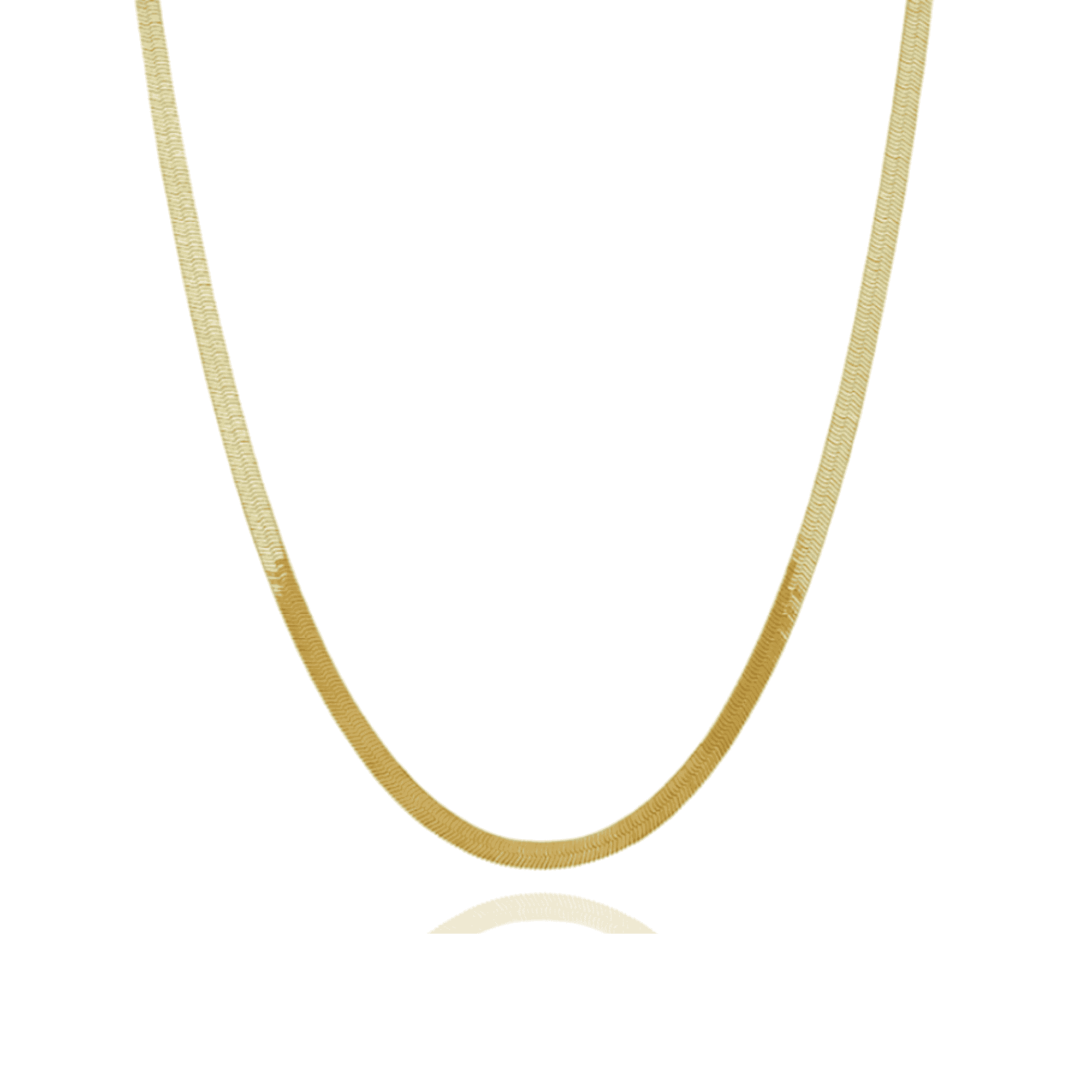 Snake Chain 3mm 18k Forgyldt - 405 Cm