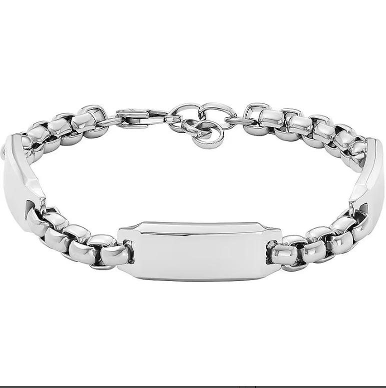Drew Rustfri Stål Herrearmbånd Fra Fossil Jf04400040