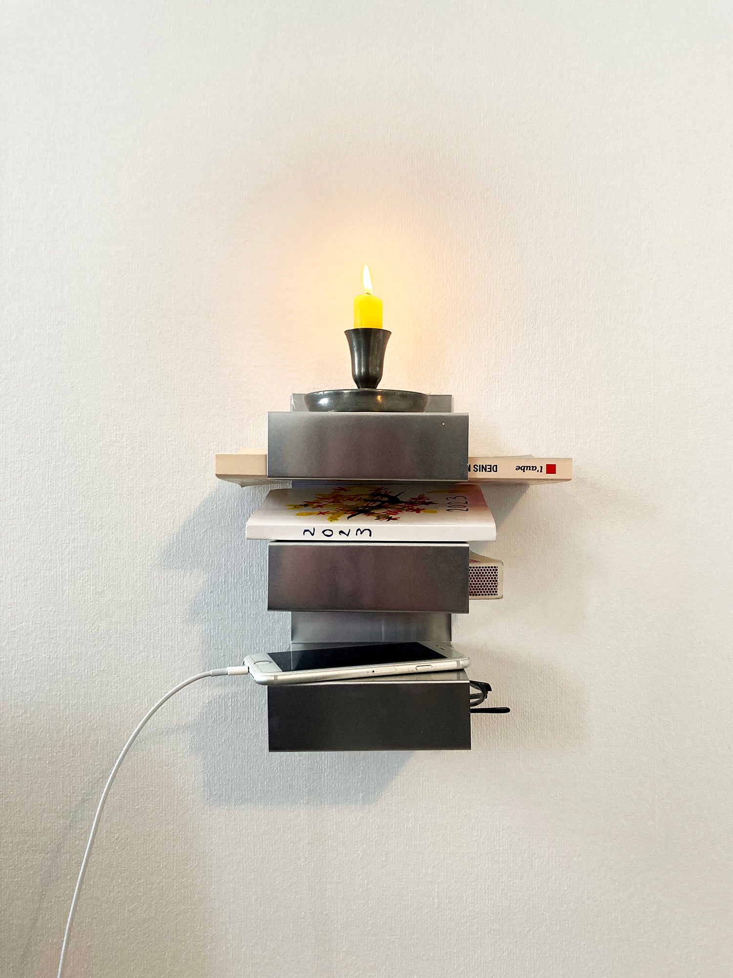 Aluminium Shelf - Hang Up With Double-sided Tape