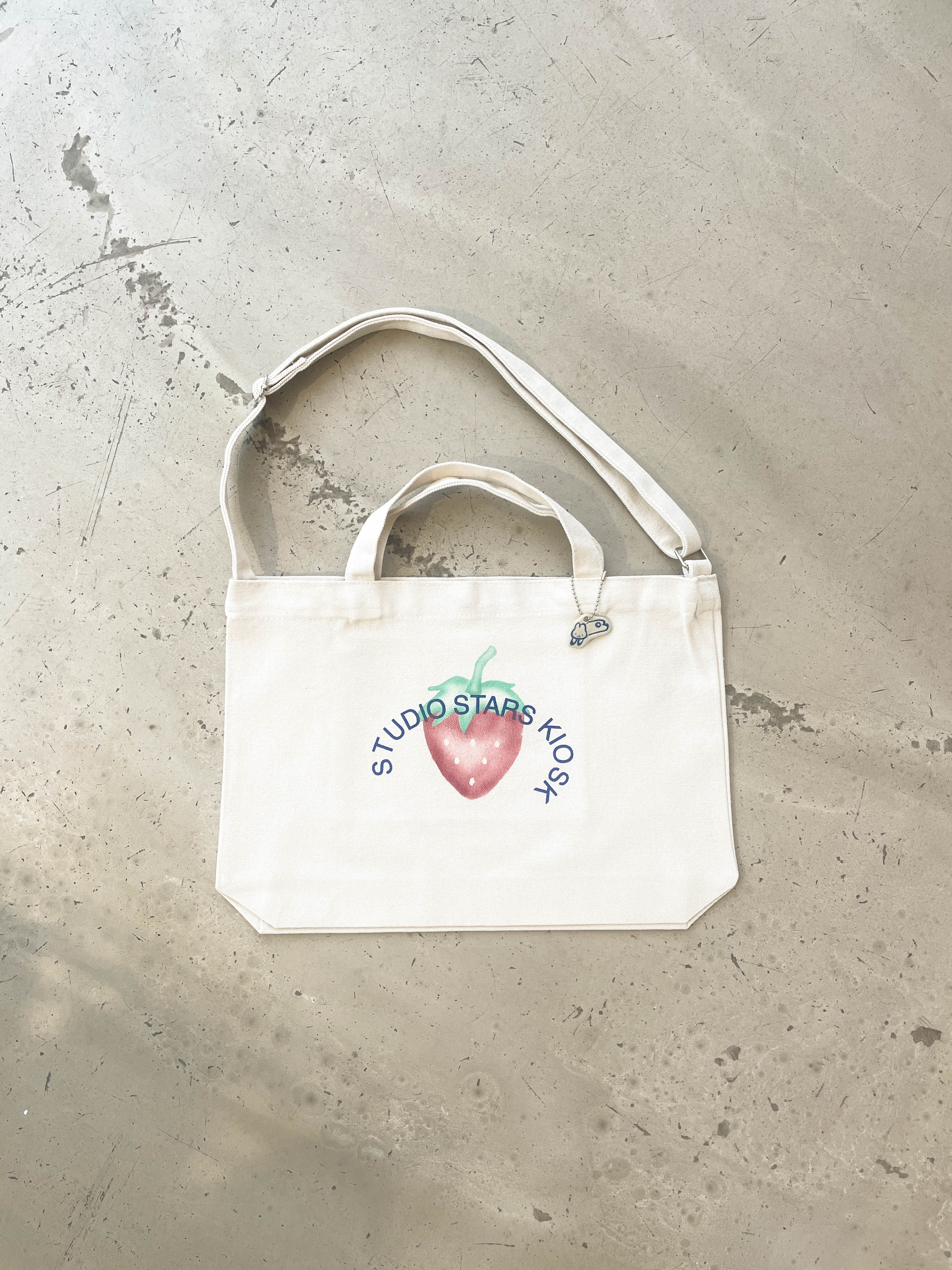 Kiosk Tote Bag  00ctmn - Strawberry