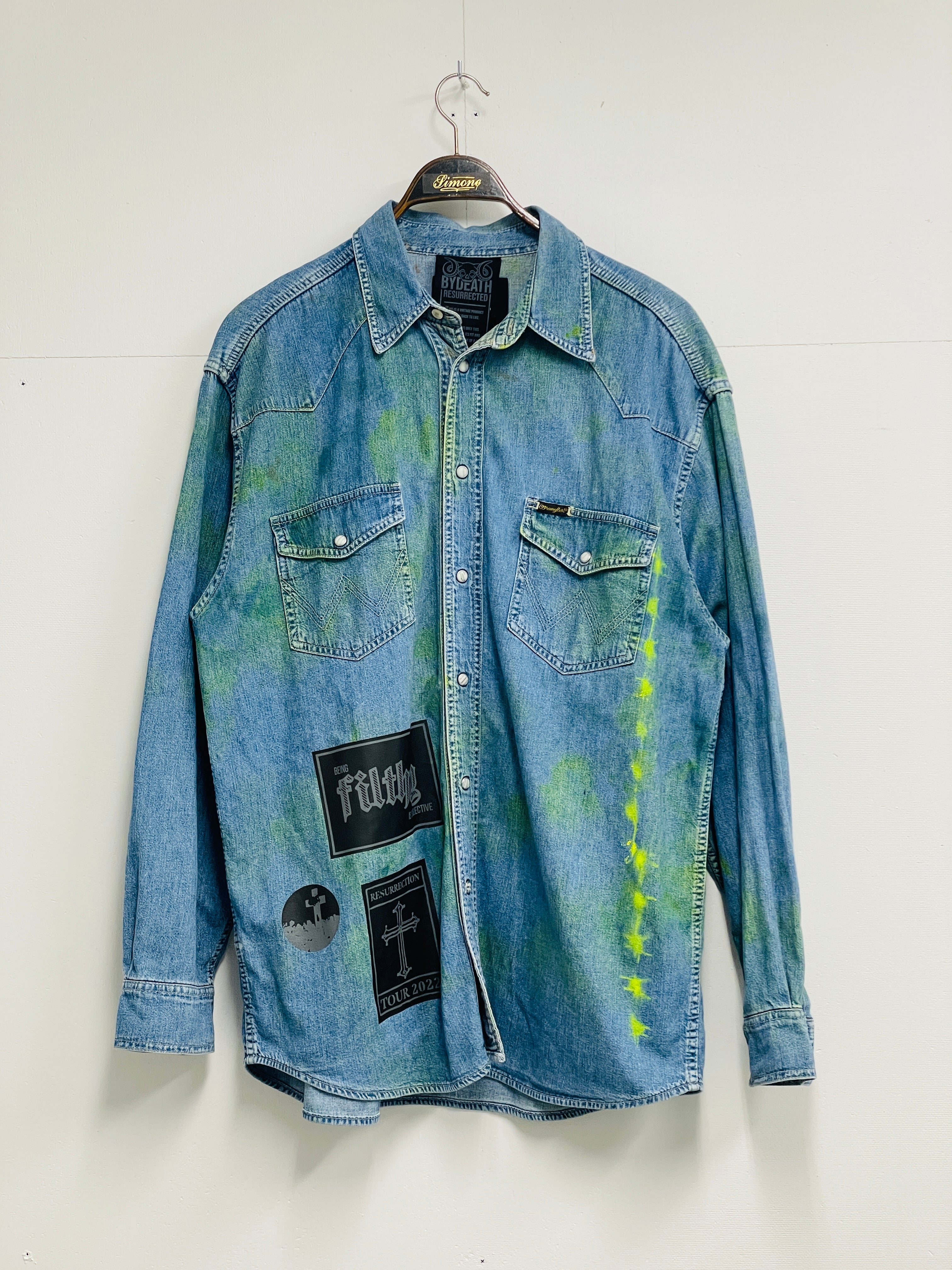 Upcycled Denim Shirt 2
