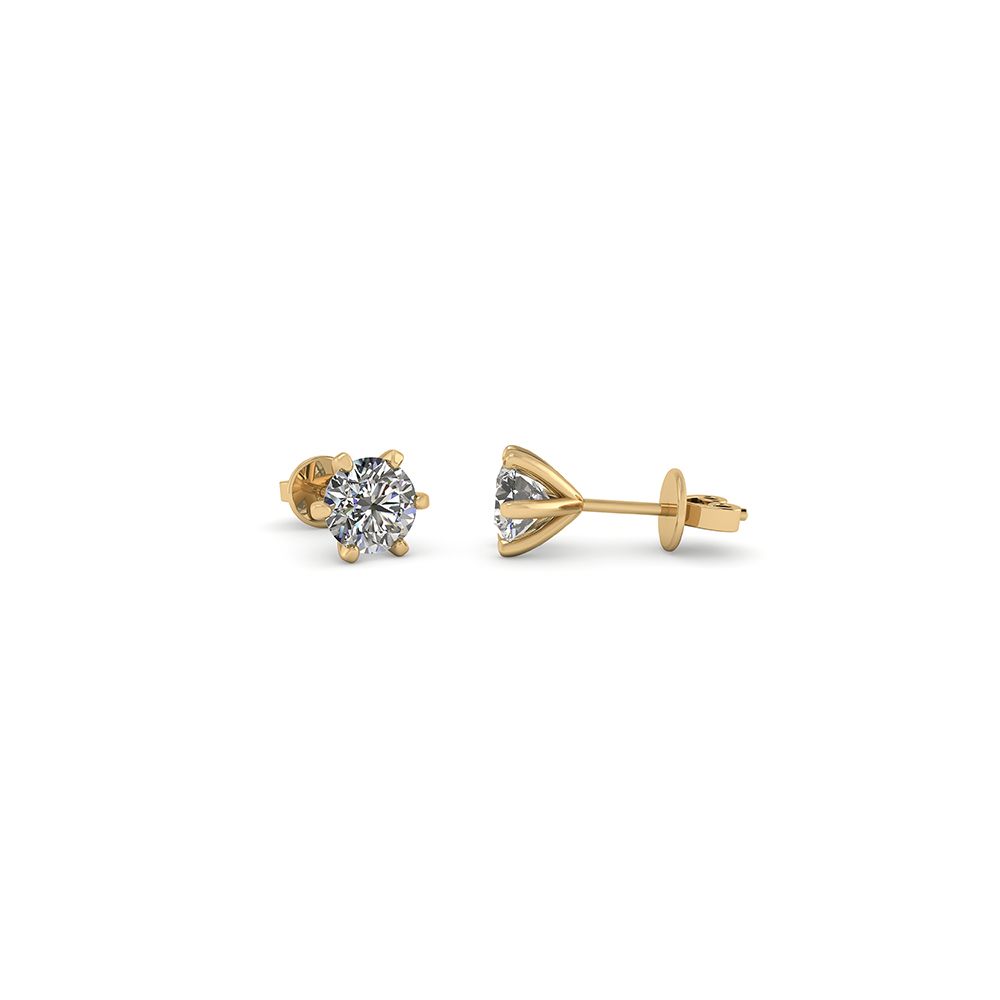 14 Karat Guld øreringe Fra Henrik ørsnes Design Med Diamanter   20 Carat