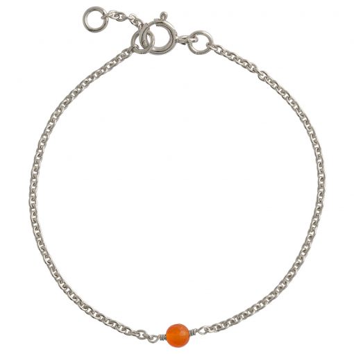 Lene Visholm Sterling Sølv Armbånd Med Sten   1236rh