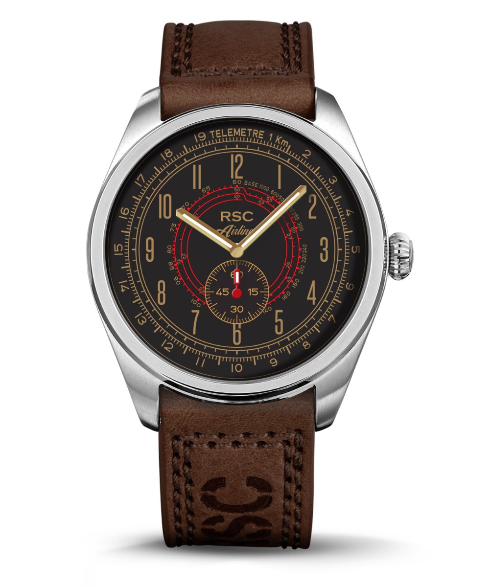 Rsc Watches   Til Herre Airliner Pilot Rsc7108st