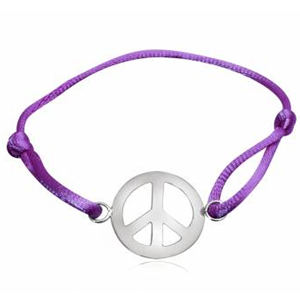 Armbånd Med Peacetegn