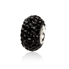 Charm Led Med Swarovski Krystaller