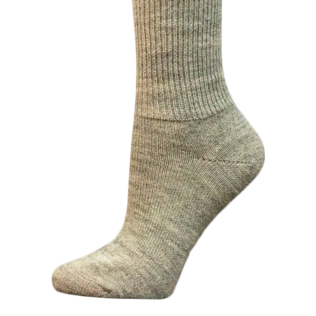 Alpaca Strømper Lysegrå Str 34-48 Bløde Og Lune 70 Baby Alpaka Og 30 Nylon - Størrelse 43-45