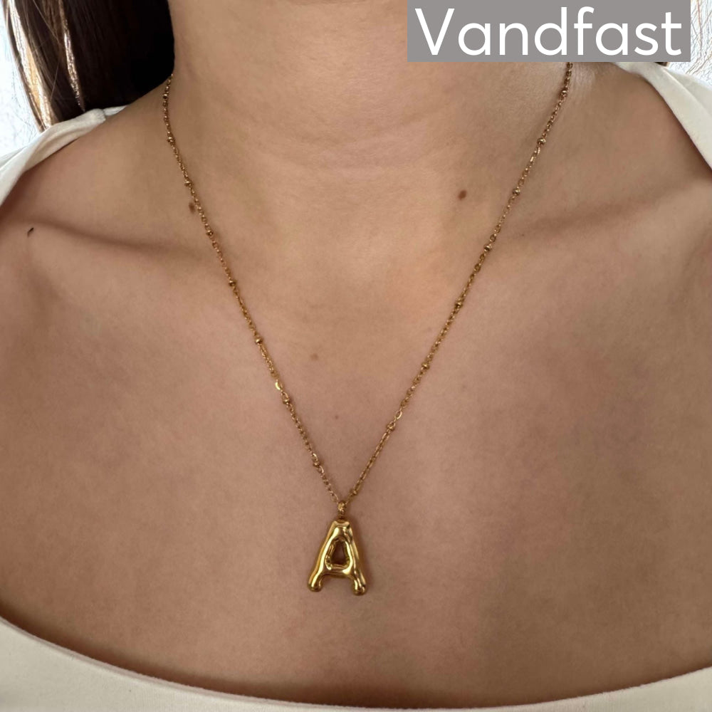 Annebrauner Balloon Letter Necklace - A
