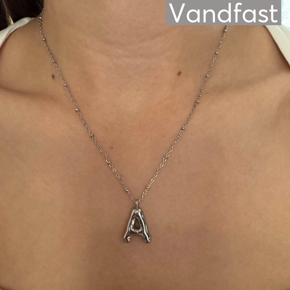 Annebrauner Balloon Letter Necklace - A