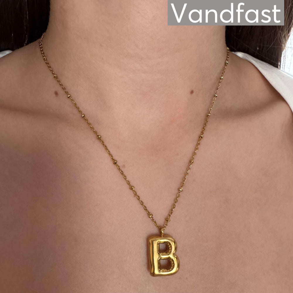 Annebrauner Balloon Letter Necklace - B