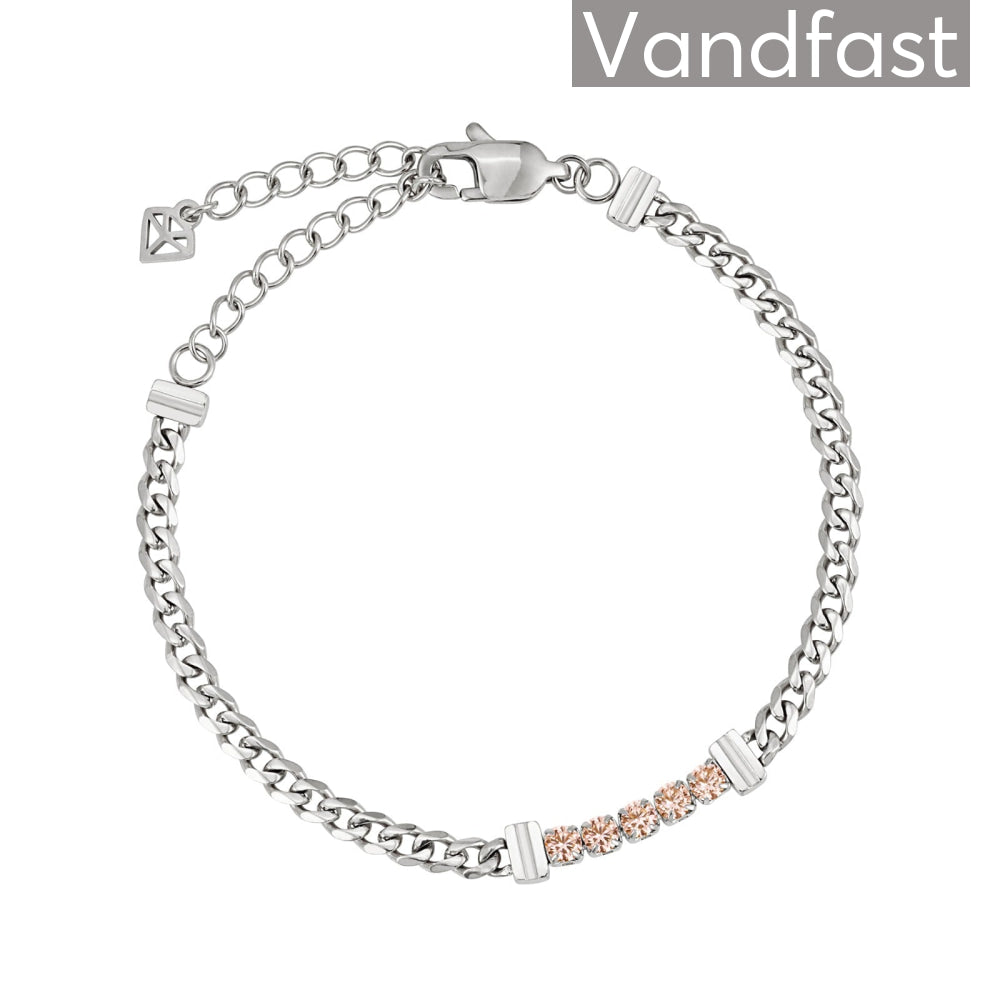 Annebrauner  Panzer Tennis Morganite Bracelet
