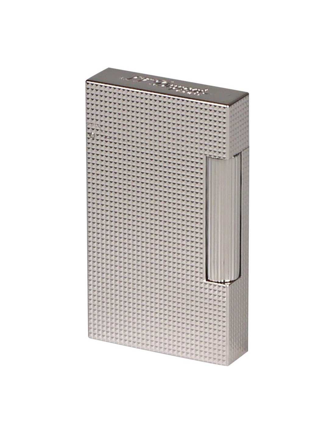 Dupont Lighter Ligne 2 Slim Micro Diamant Palladium 017081 Sz