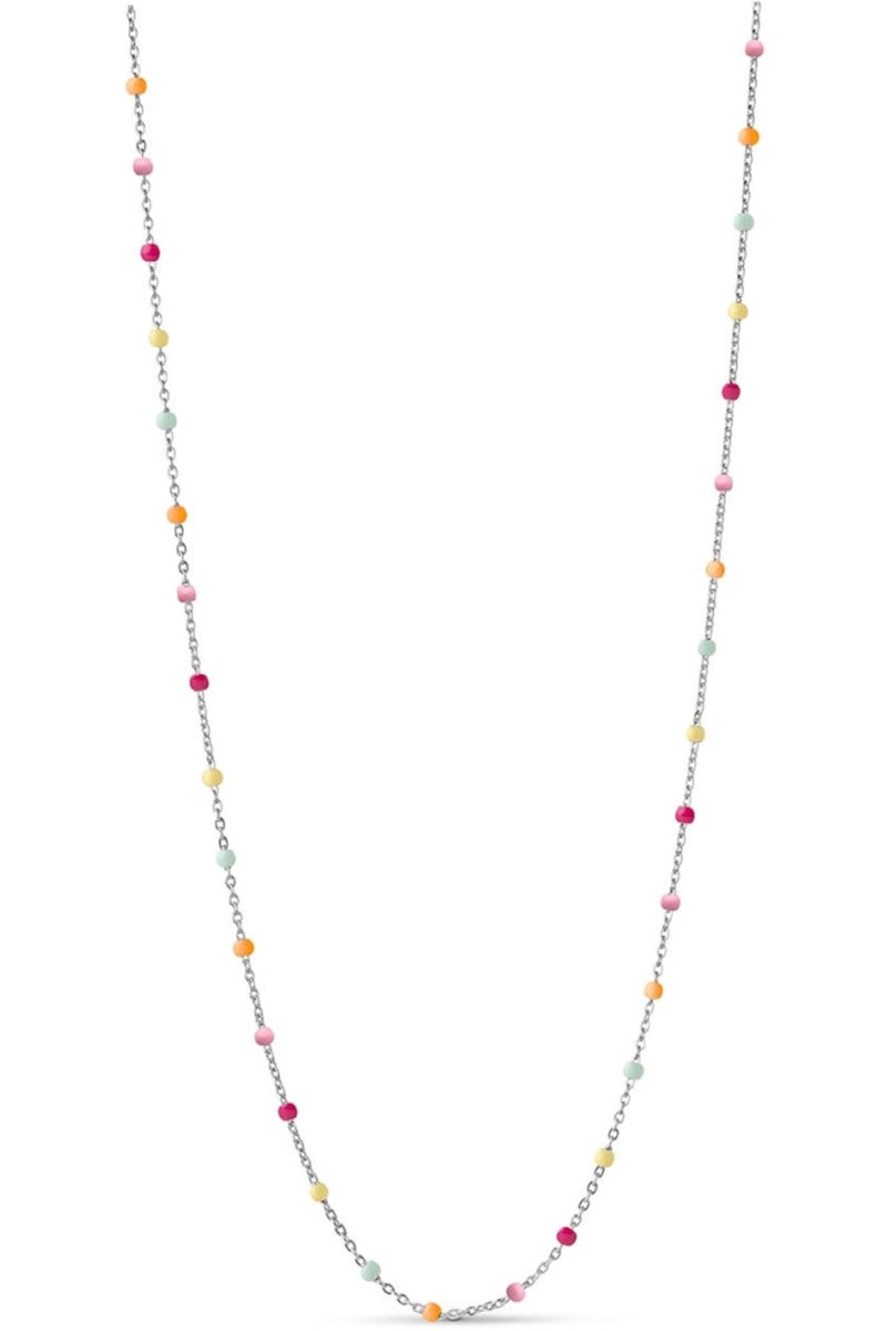 Enamel - Halskæde - Lola Necklace - Rainbowsilver