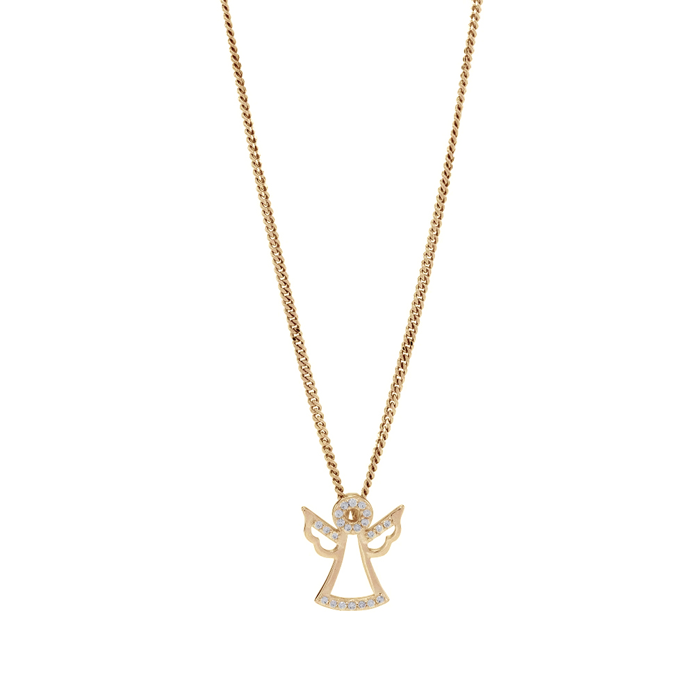 Nordahl Jewellery Engel Vedhæng - Forgyldt Sølv - 216 086-3