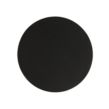 Sej Design Flotte Sorte Dækkeservietter ø 39 Cm Gummi Dækkeserviet Rabat Ved 4 Og 6 Stk - Antal 1 Stk