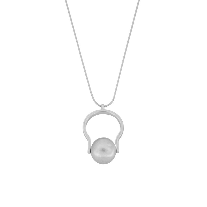 Dansk Copenhagen  Halskæde I Minimalistisk Stil Just?rbar Længde