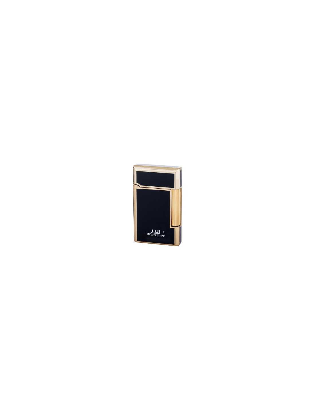 Winjet Palermo Premium Flint Lighter I Sortguld