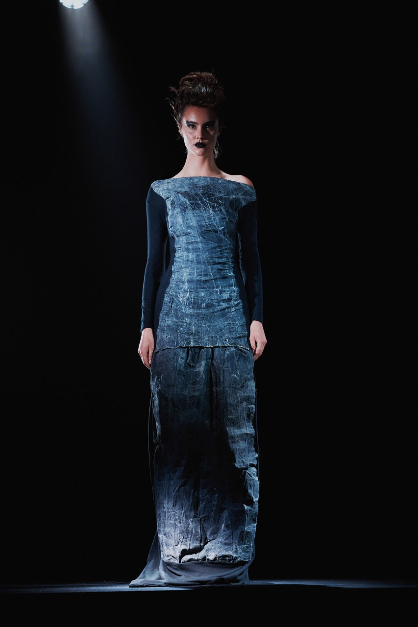 Waxed Jersey Dress 2