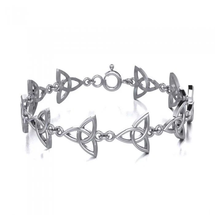 Armbånd Med Triquetra Treenighedssymbolet 20 5cm