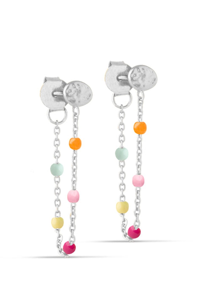 Enamel - øreringe - Lola Earring - Rainbow