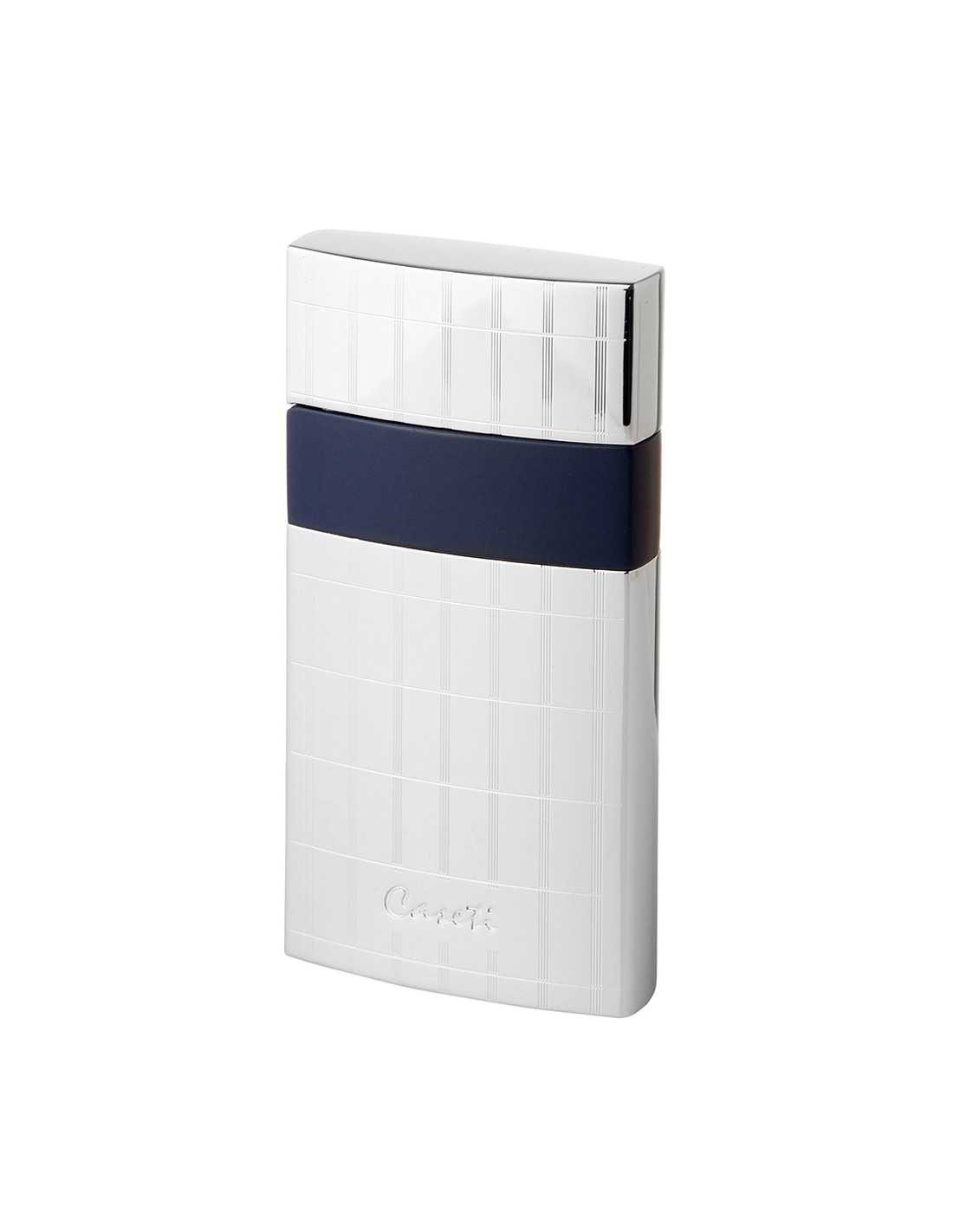 Caseti Roma Jet Lighter I Krom Og Blå
